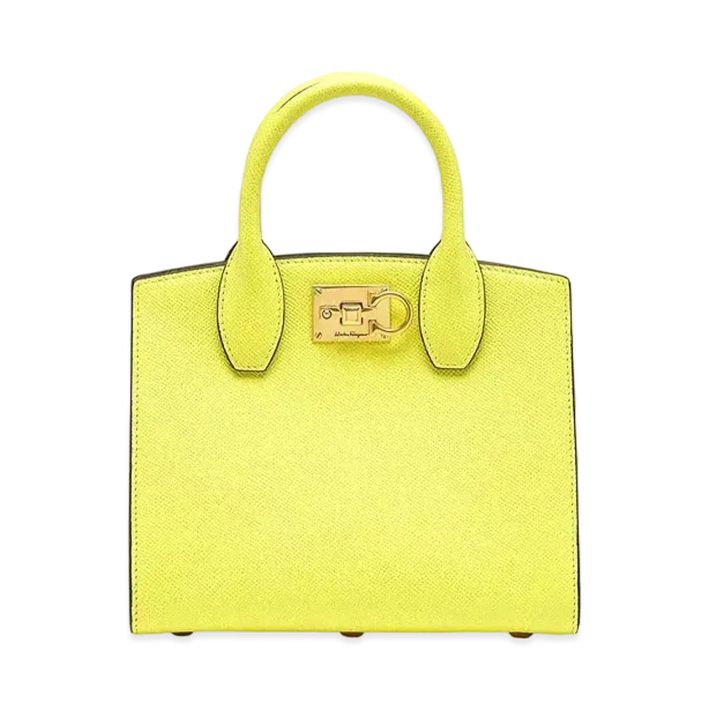 Salvatore Ferragamo Ferragamo Studio Box "Canary Yellow"