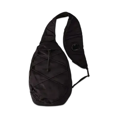 C.P. Company Nylon B Lens Crossbody Rucksack "Total Eclipse Blue"