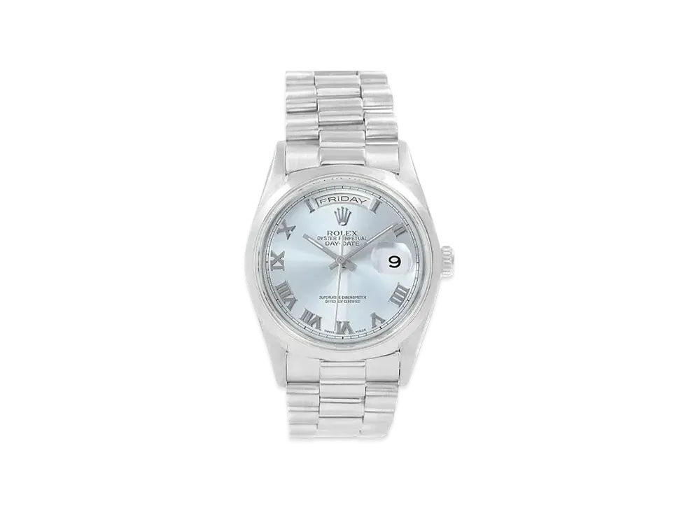 ROLEX Daydate "Ice Blue/Platinum"