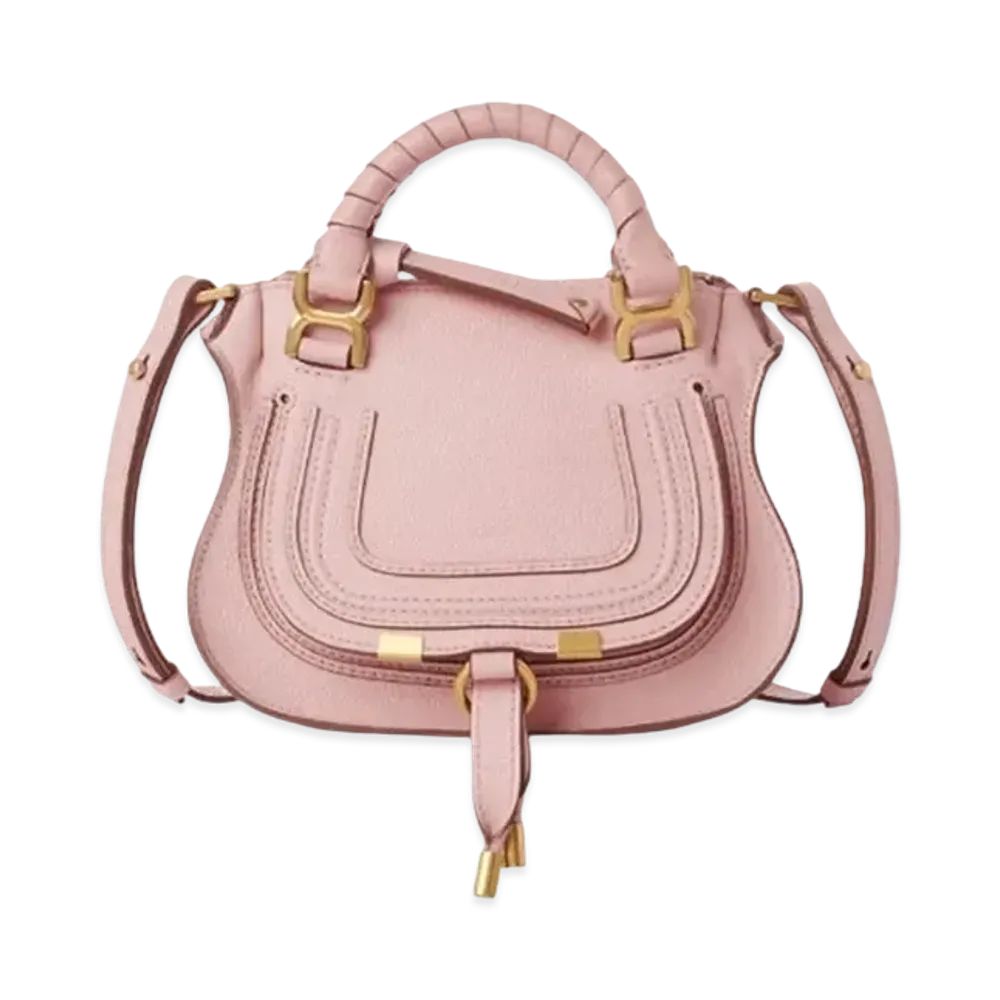 Chloe Marcie Mini Double Carry Bag "Blossom Pink"