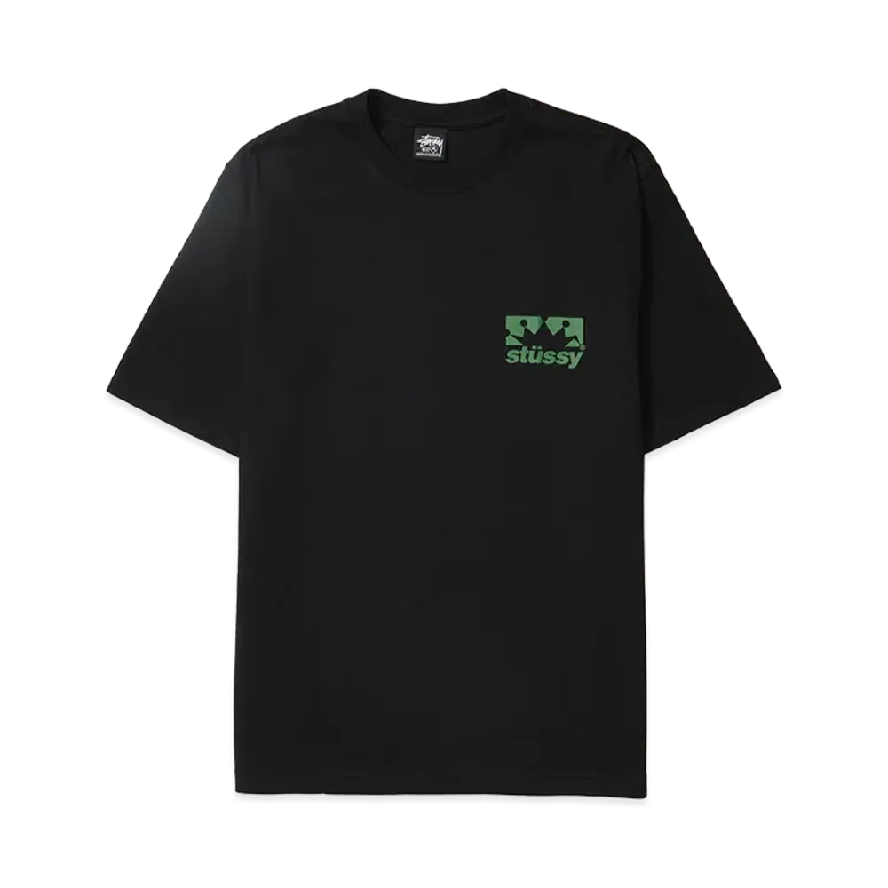 Stussy Box Crown Tee "Black"