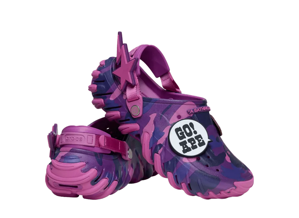 A BATHING APE x Crocs Echo RO Clog 