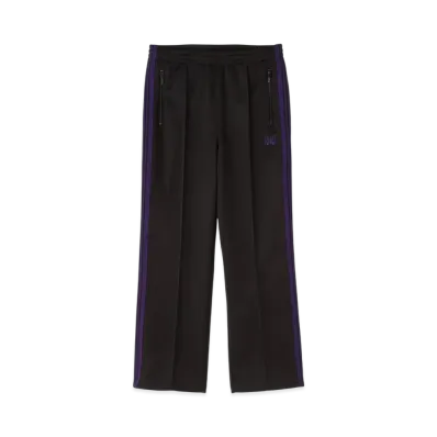 NEEDELS BEAVER Exclusive Track Pant - Poly Smooth "Black"