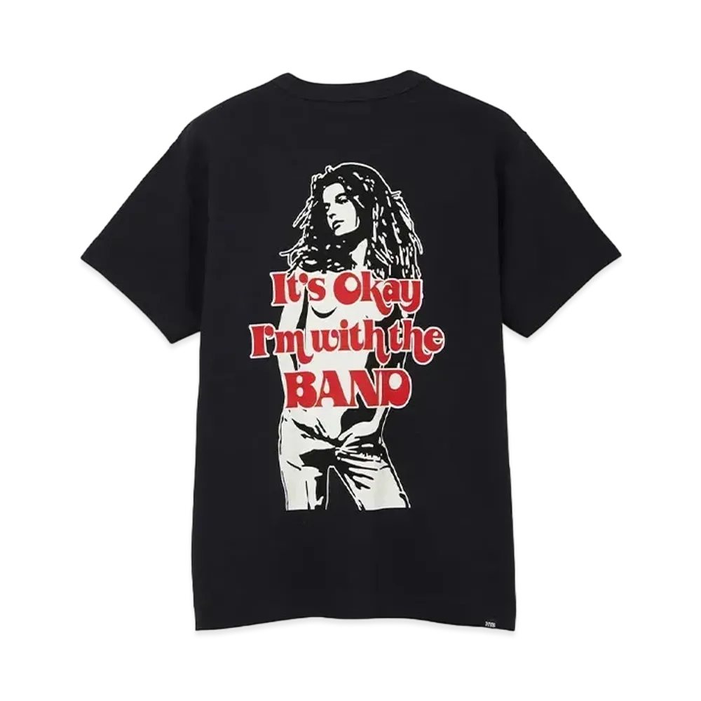 HYSTERIC GLAMOUR I'm With The Band T-Shirt "Black"