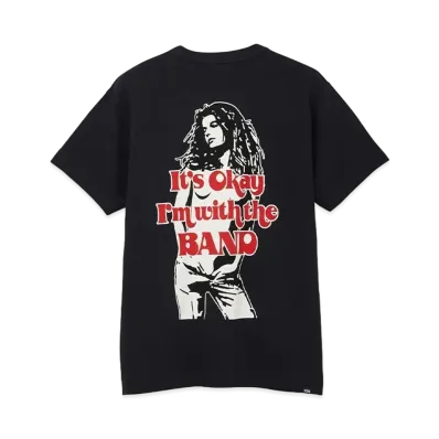 HYSTERIC GLAMOUR I'm With The Band T-Shirt "Black"
