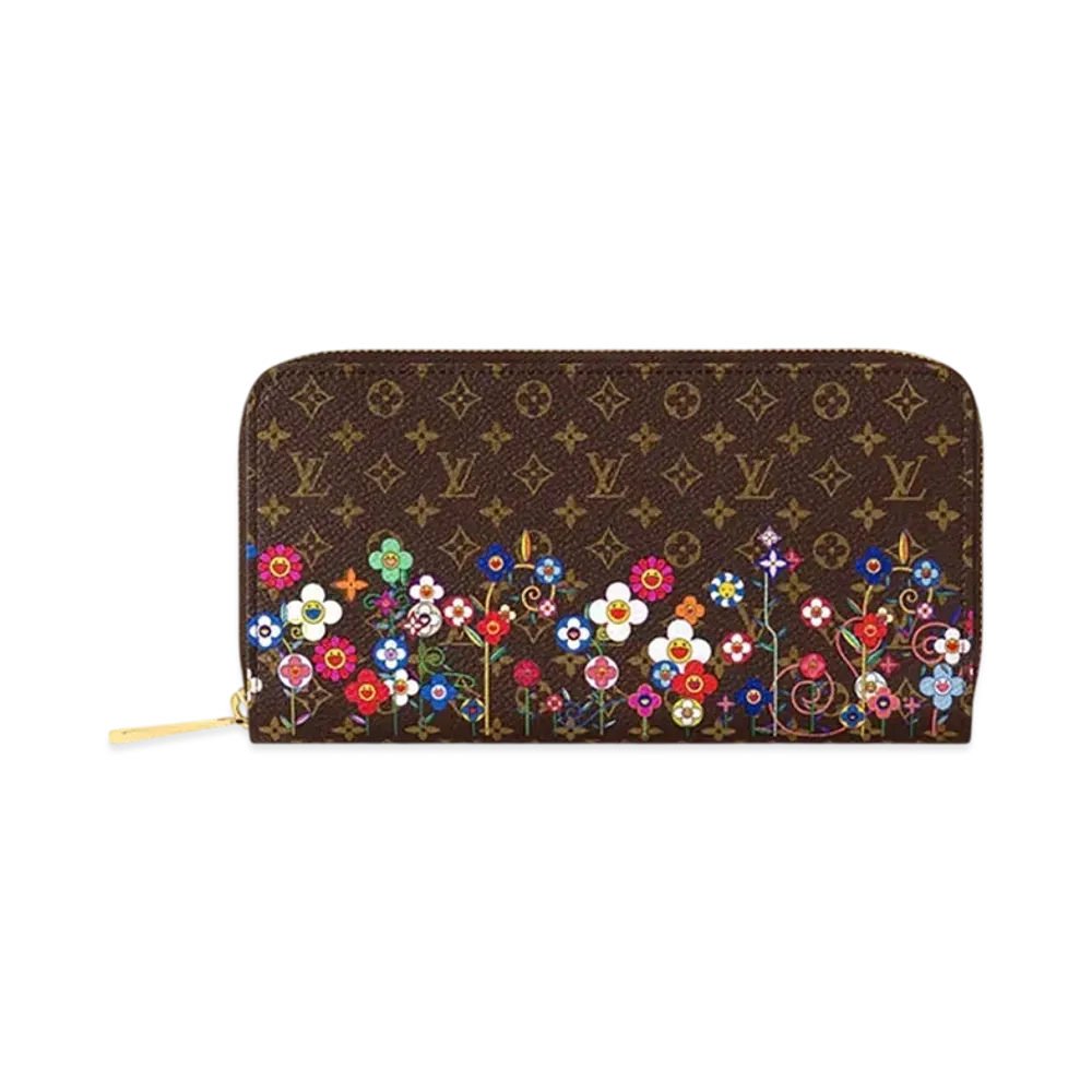Louis Vuitton x Takashi Murakami Zippy Wallet Monogram Japan Exclusive