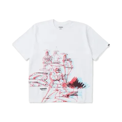 NEIGHBORHOOD NH x TAKU OBATA . Tee SS-3 "White"