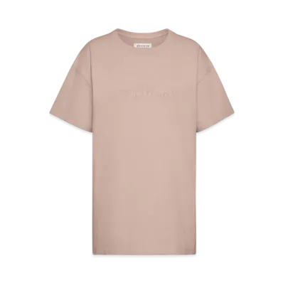 Maison Margiela Women's Embroidered Logo T-Shirt "Powder"