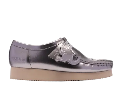 Clarks Women's Wallabee 2604 "Silver Patent"