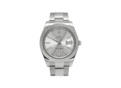 ROLEX Datejust II "Silver/Stainless Steel/White Gold"