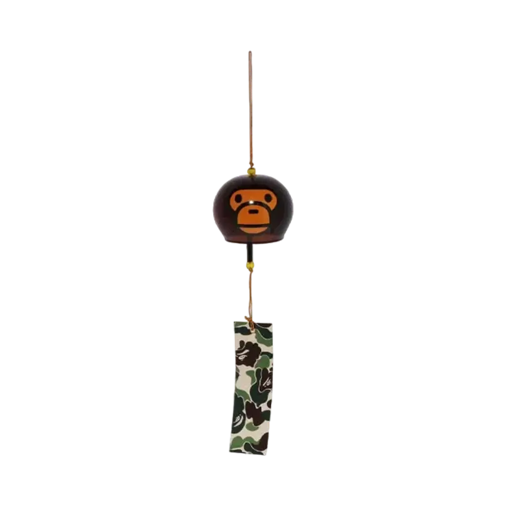 A BATHING APE Baby Milo Japanese Wind Chime "Green"