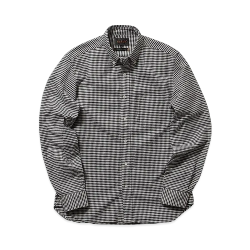 BEAMS B.D. Gingham Check Oxford "Black"