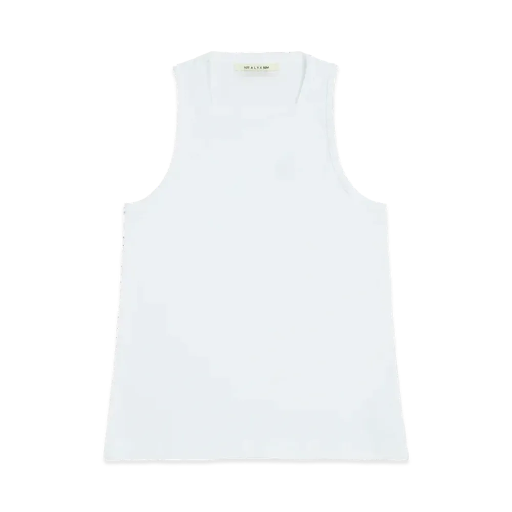 1017 ALYX 9SM Square Neck Tank Top "White"