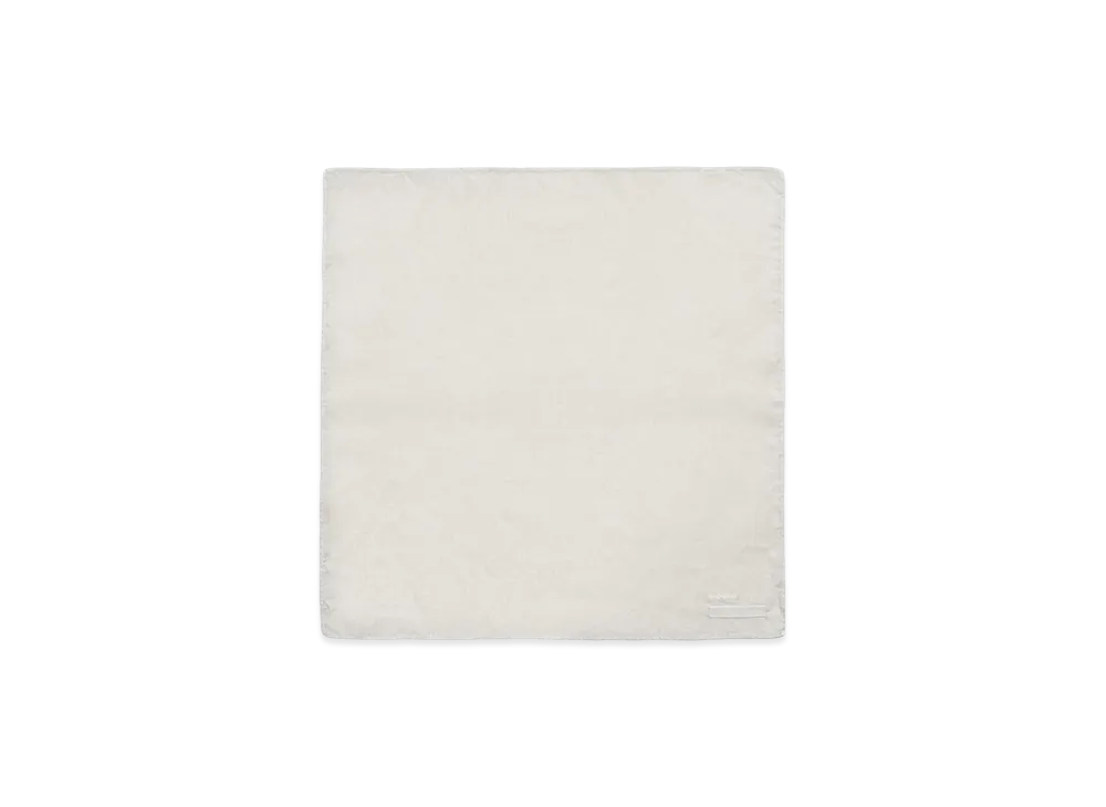 Graphpaper minus Botanical Dyed Linen Handkerchief "Light Gray"