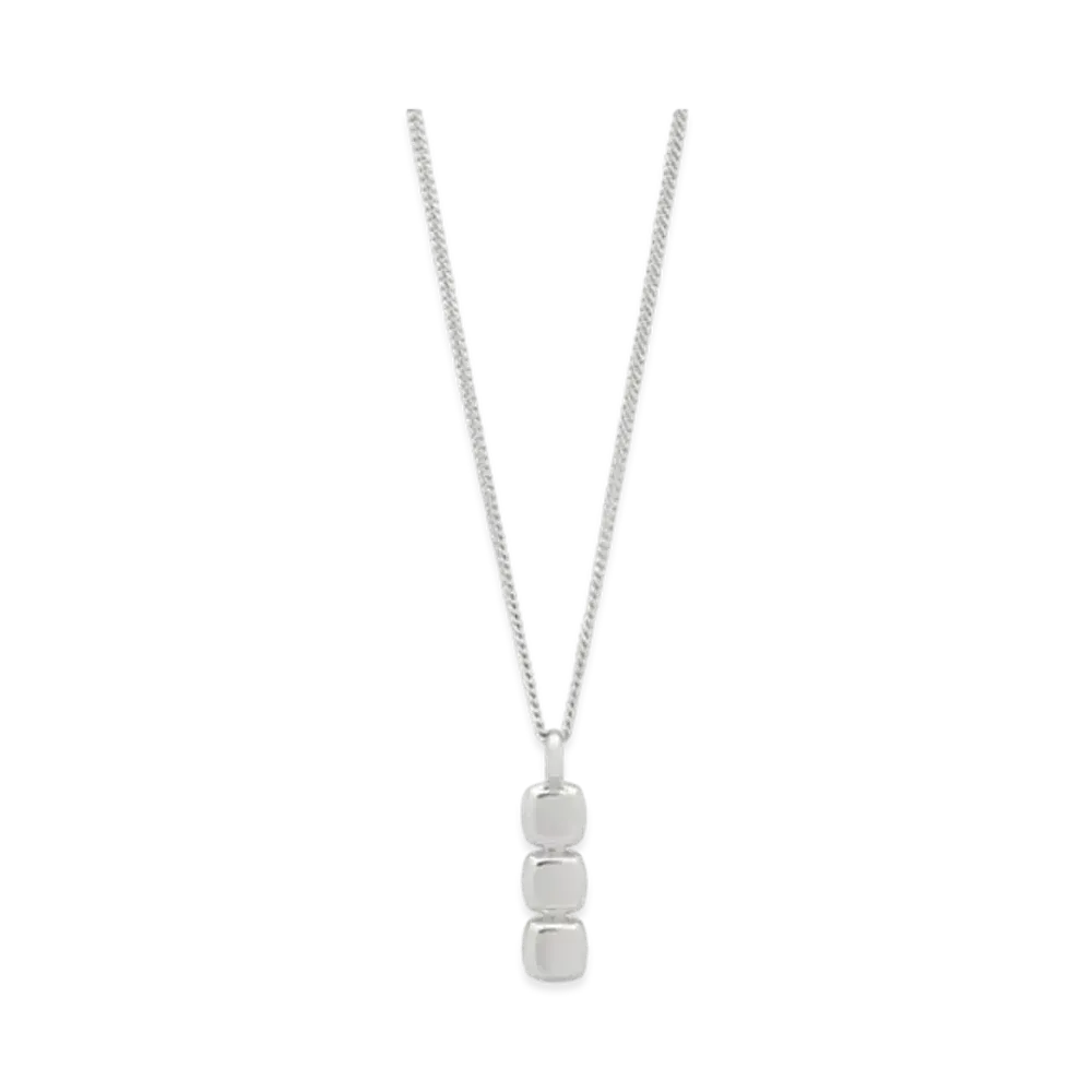 TOMWOOD Mini Cushion Pendant "Silver"