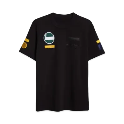 sacai x Mercedes AMG Patch Cotton T-Shirt "Black"
