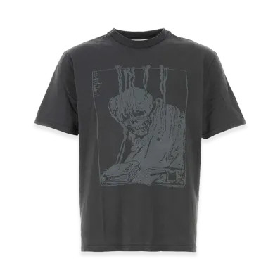 OUR LEGACY Cotton Oversize T-Shirt "Charcoal/Gray"