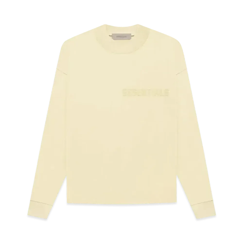 FEAR OF GOD ESSENTIALS LS Tee "Canary"