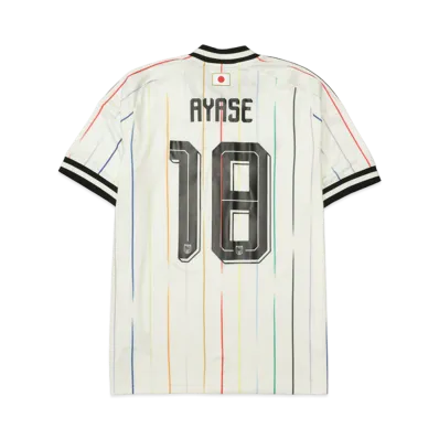 adidas Soccer Japan 2026 Away Replica Jersey #18 Ayase Ueda "OffWhite/Black"