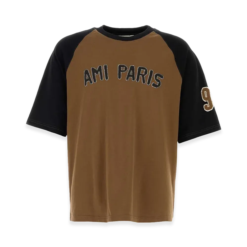AMI PARIS T-Shirts "Brown"