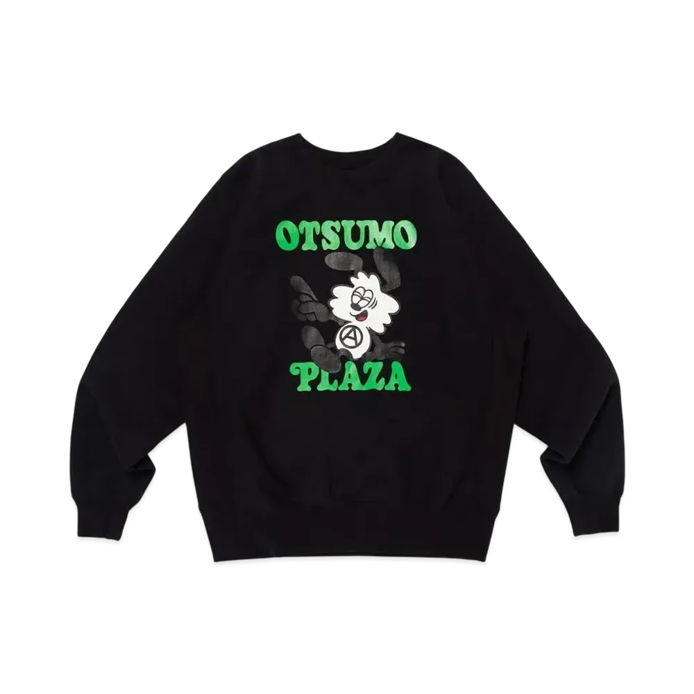 VERDY Otsumo Plaza Crew Neck Sweat Shirt "Black"
