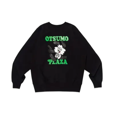 VERDY Otsumo Plaza Crew Neck Sweat Shirt "Black"