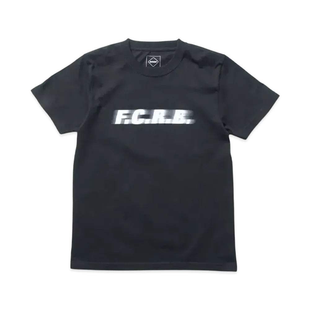 F.C.Real Bristol for Kids Blurred Logo S/S Tee "Black"