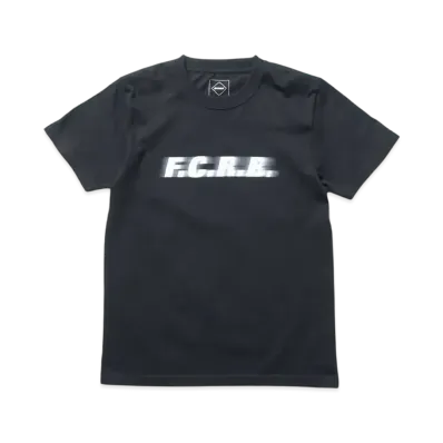 F.C.Real Bristol for Kids Blurred Logo S/S Tee "Black"