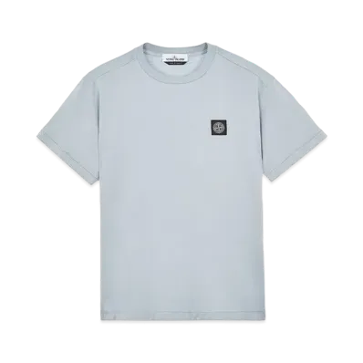 Stone Island 24113 60/2 COTTON JERSEY _SLIM FIT "Pearl Grey"