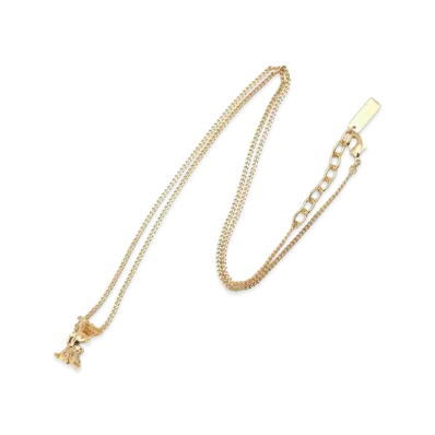 Saint Laurent Women's Cassandre Necklace "Gold"
