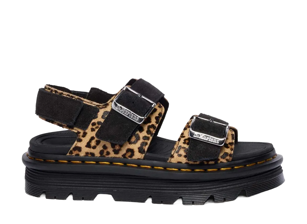 Dr.Martens Zebzag Sandal "Leopard/Light Tan/Black"