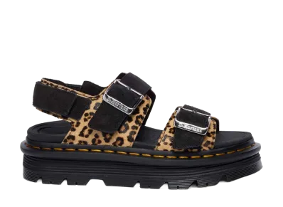 Dr.Martens Zebzag Sandal "Leopard/Light Tan/Black"
