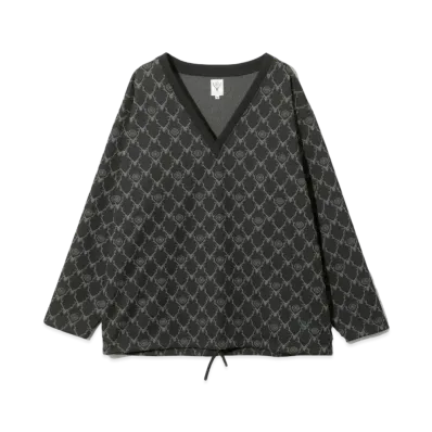 SOUTH2 WEST8 String V Neck Shirt "Black"