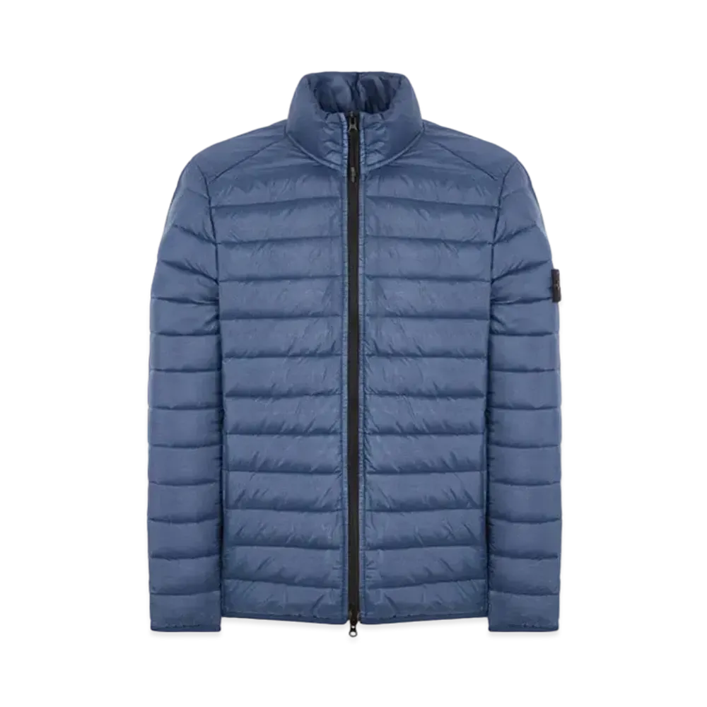 Stone Island 42424 Loom Woven Chambers R-Nylon Down-TC "Blue Gray"