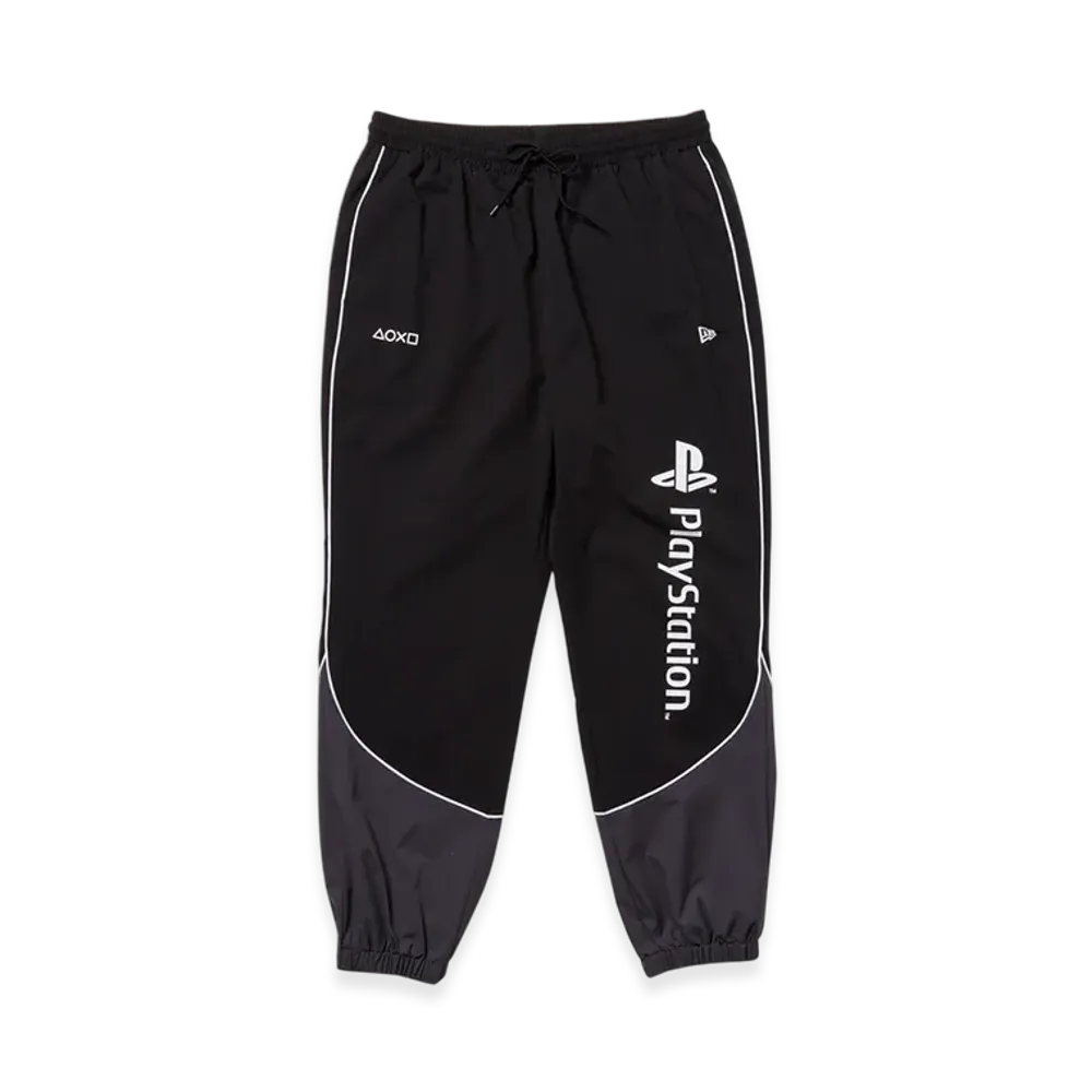 NEW ERA x PlayStation Performance Apparel Oversized Piping Track Pants "Black"
