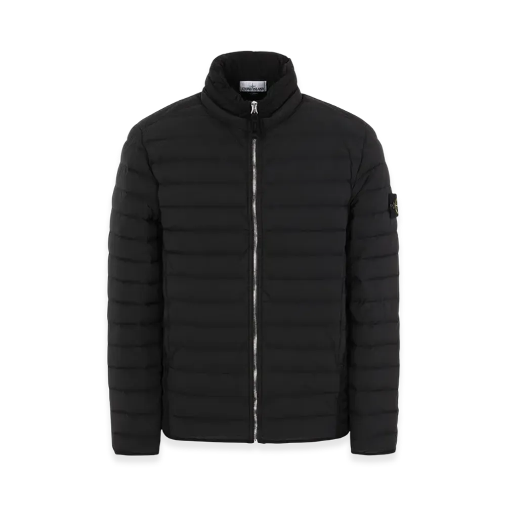 Stone Island 41025 Loom Woven Down Chambers Stretch Nylon-TC Blouson - 20FW "Black"