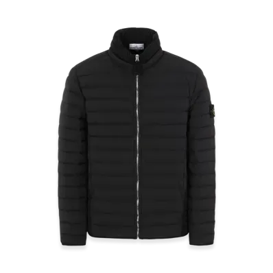 Stone Island 41025 Loom Woven Down Chambers Stretch Nylon-TC Blouson - 20FW "Black"