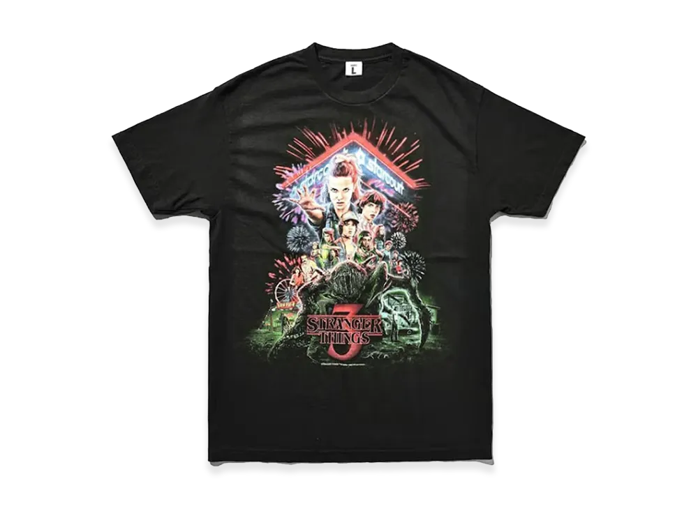 weber x Stranger Things T Shirt with Special Box (Season 3) "Black"