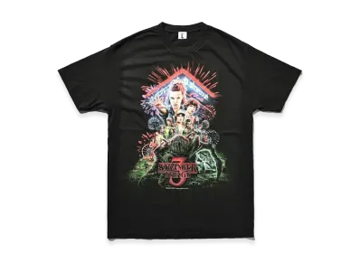 weber x Stranger Things T Shirt with Special Box (Season 3) "Black"