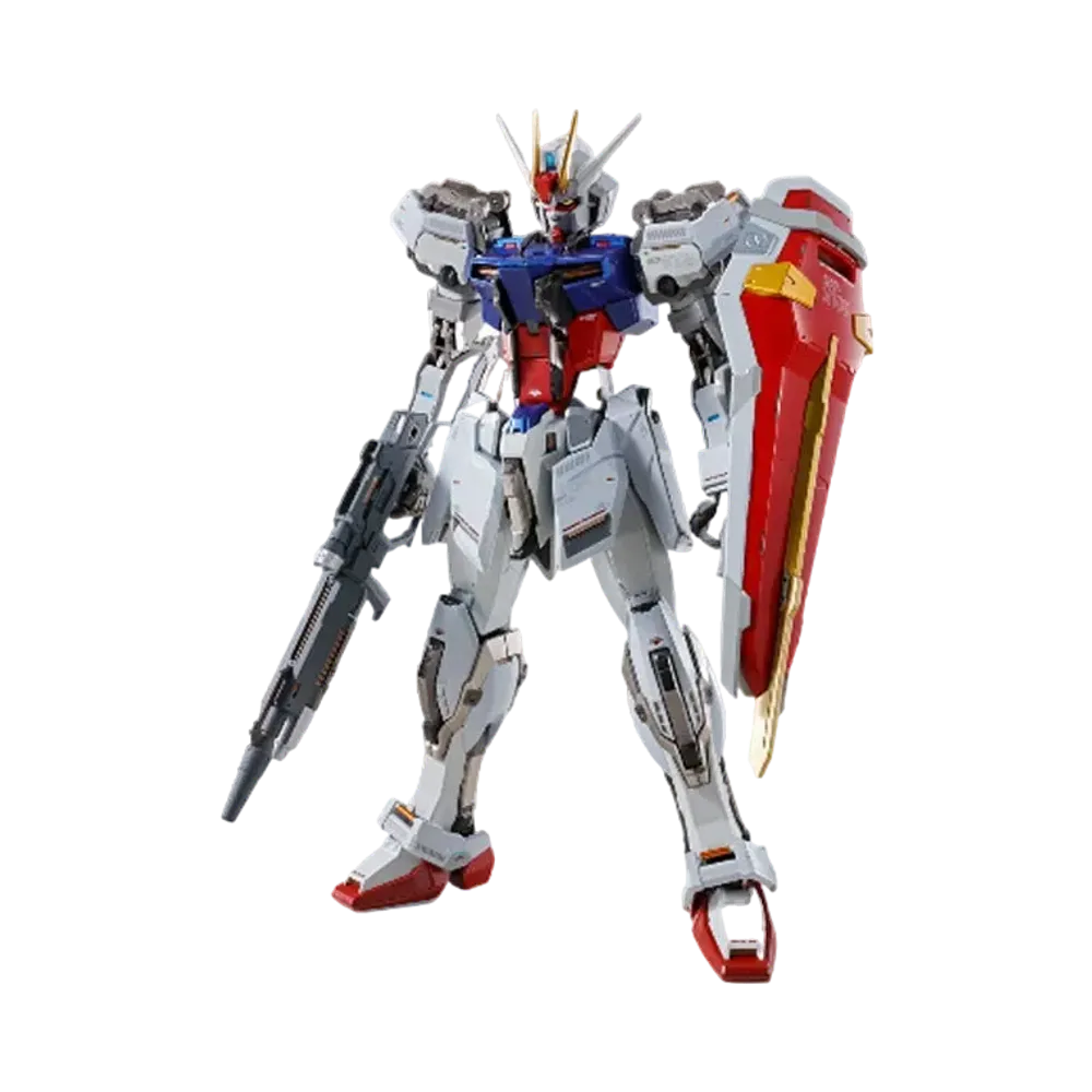 BANDAI "METAL BUILD" -Mobile Suit Gundam SEED- STRIKE GUNDAM -HELIOPOLIS ROLL OUT Ver.-