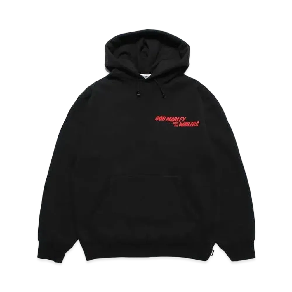 WACKO MARIA Bob Marley / Middle Weight Hooded Sweat Shirt "Black"