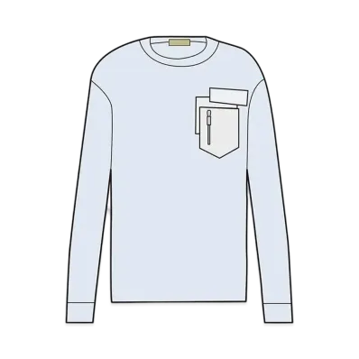 Dior x Sacai Over Size T-Shirt Cotton Jersey "White"