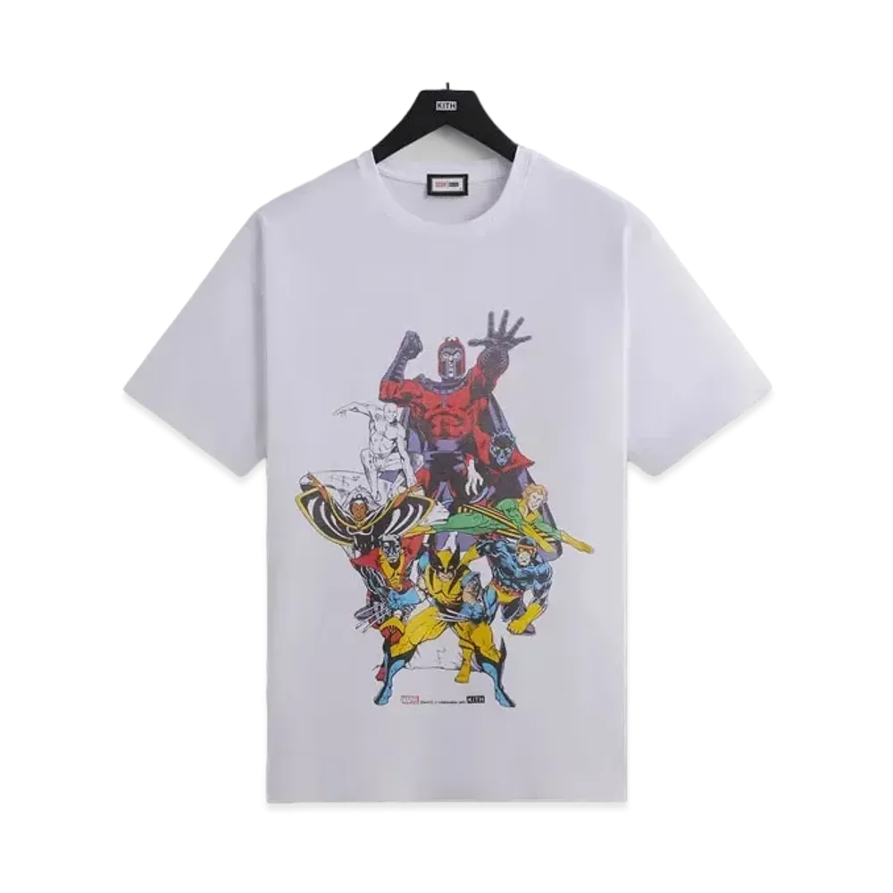 Kith x Marvel X-Men Retro Comic Vintage Tee "White"