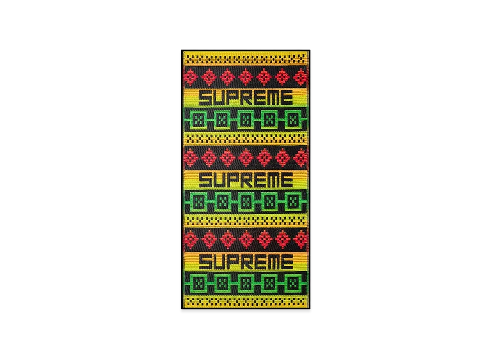 Supreme x Sosenap Plastic Mat "Yellow"