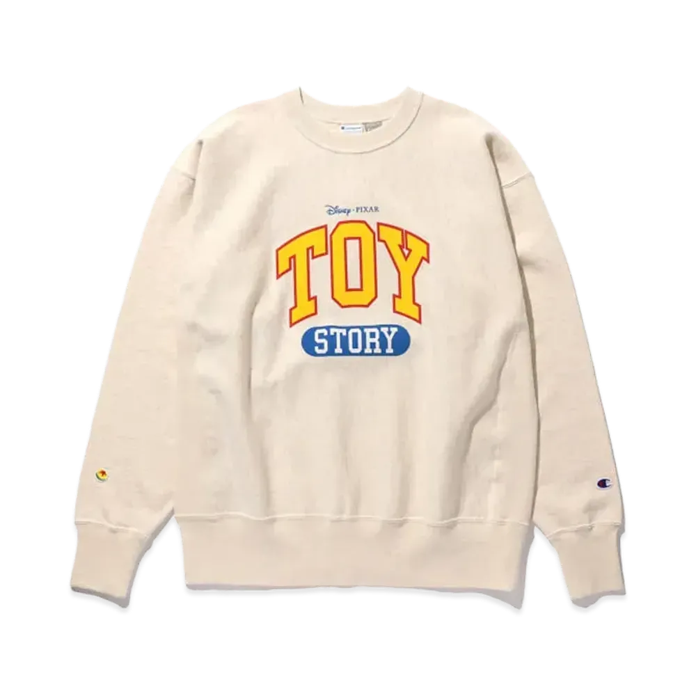 Champion x BEAMS x TOY STORY Crew Sweatshirt "Oatmeal"