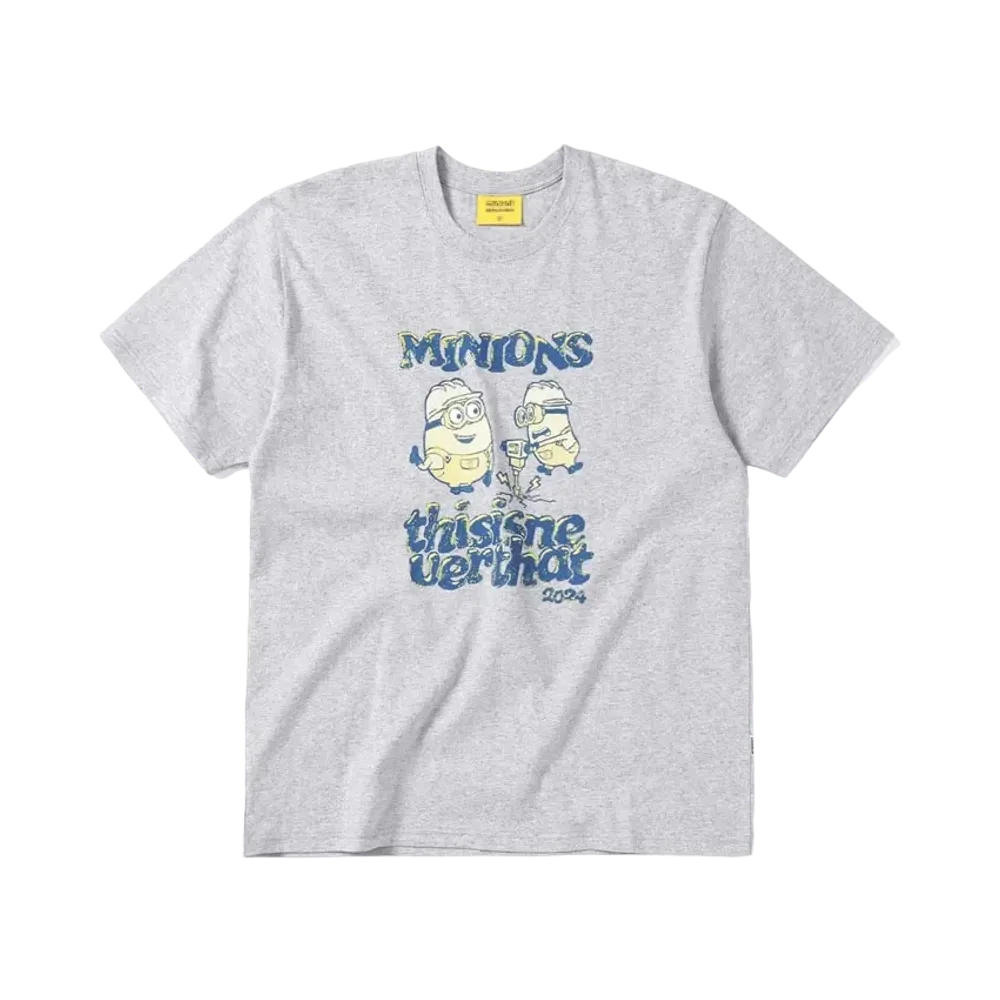 thisisneverthat x TNT MINIONS Tee "Heather Grey"