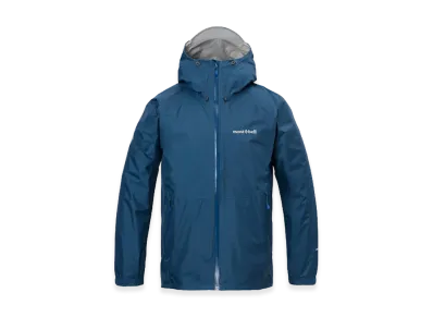 mont-bell Pack Wrap Rain Jacket "Blue Green"