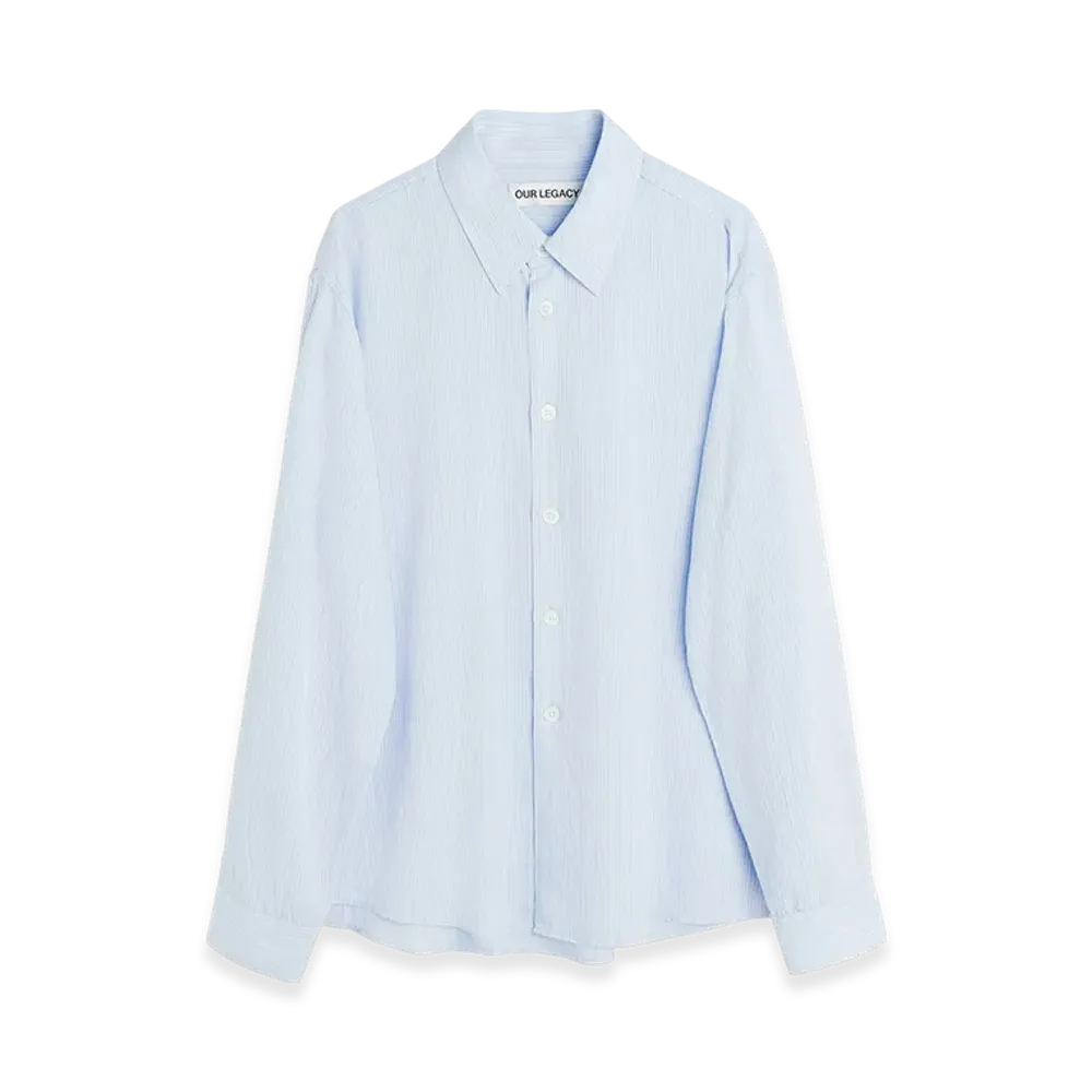 OUR LEGACY Beyond Shirt "Suave Stripe Holiday Viscose"