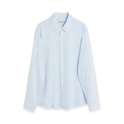 OUR LEGACY Beyond Shirt "Suave Stripe Holiday Viscose"