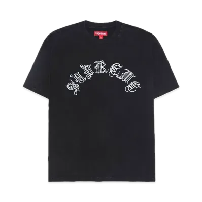 Supreme Old English S/S Top "Black"